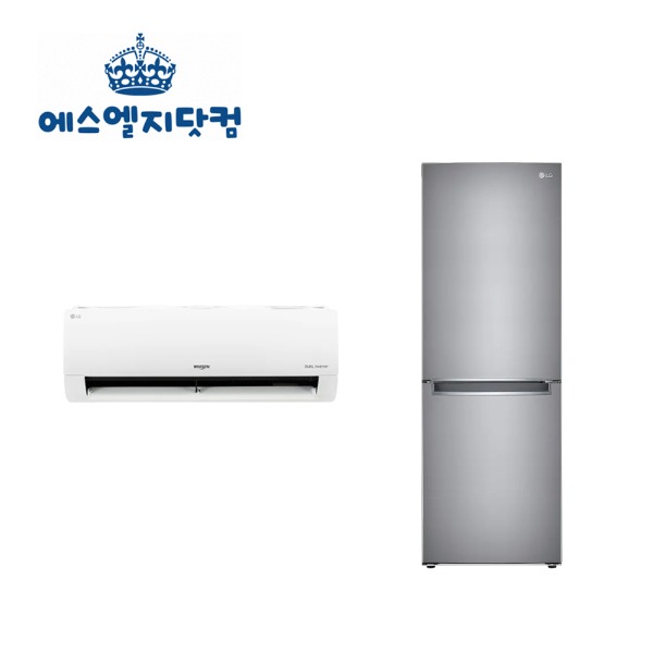 LG인 터 넷가입 에스엘지닷컴 LG벽걸이6평형 인버터에어컨 냉장고300L인터넷가입 할인상품