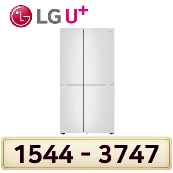 LG디오스양문형냉장고821L S834W35 LG인터넷가입 설치인터넷가입 할인상품